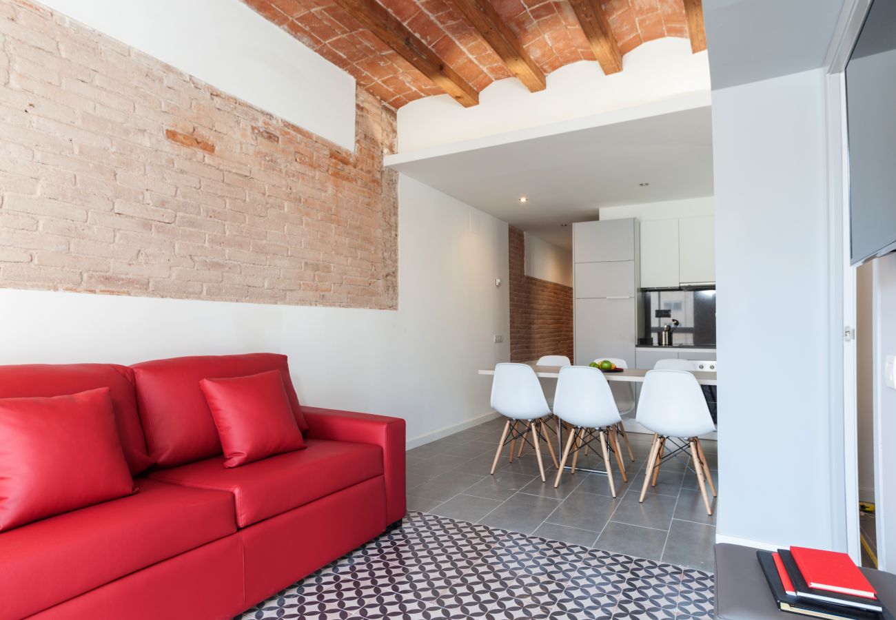 Apartamento en Barcelona - Family DELUXE amplio piso con terraza y piscina en Barcelona centro