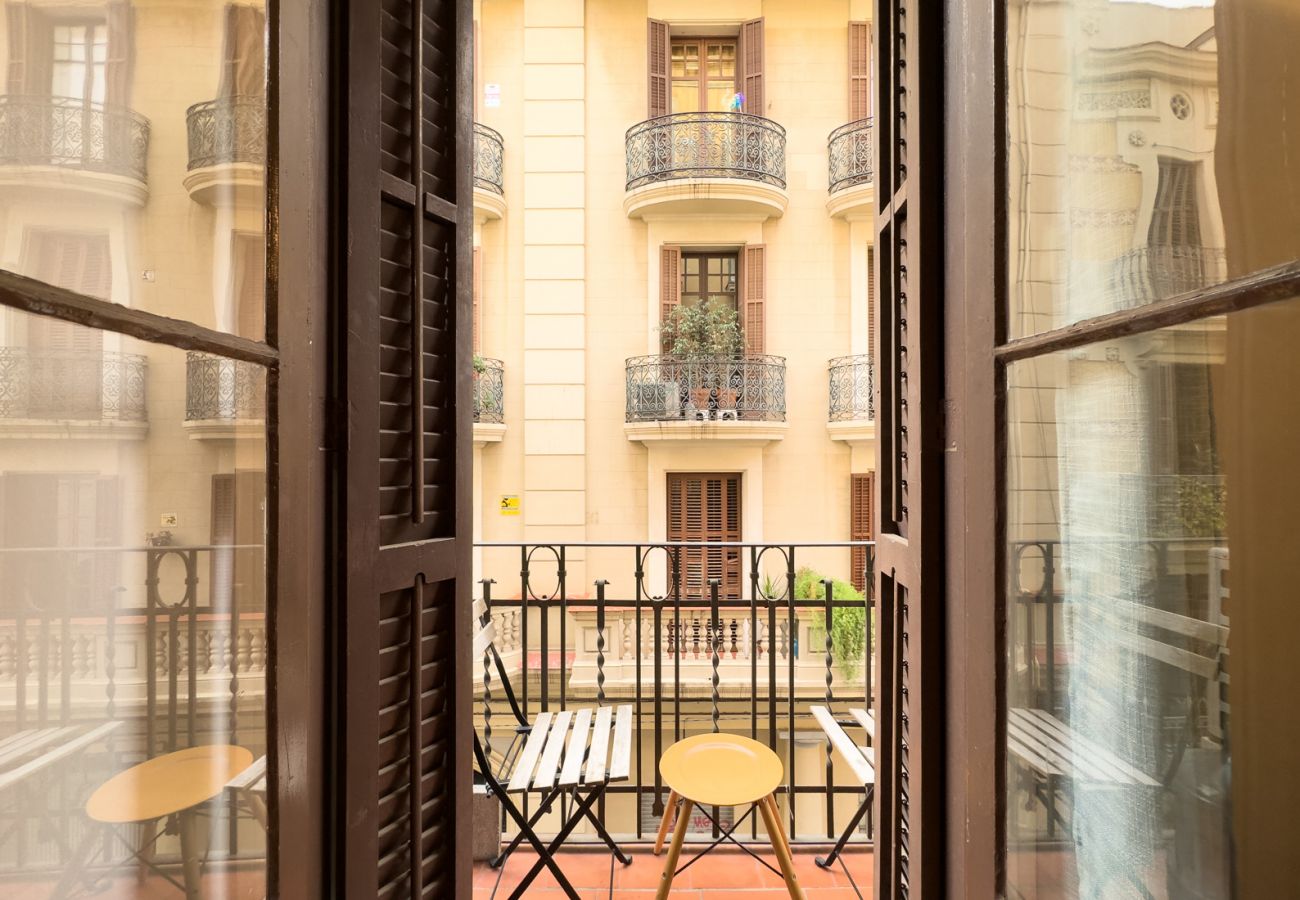 Apartamento en Barcelona - Estudio bonito, confortable, tranquilo y luminoso en alquiler en Gracia, Barcelona centro