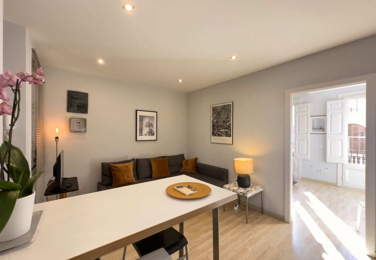 Apartamento en Barcelona - Piso con encanto, restaurado y equipado, muy bonito y luminoso en Barcelona centro, Gracia