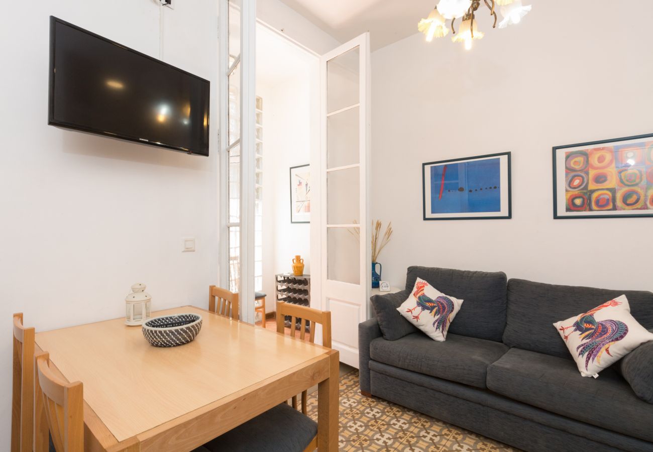 Apartamento en Barcelona - GRACIA SANT AGUSTÍ piso de 3 dormitorios en alquiler por días en Barcelona centro, Gracia