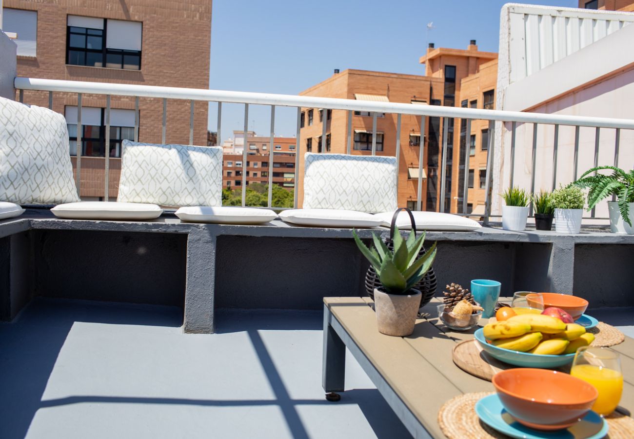 Apartamento en Valencia - El Cabanyal Petit Penthouse by Florit Flats