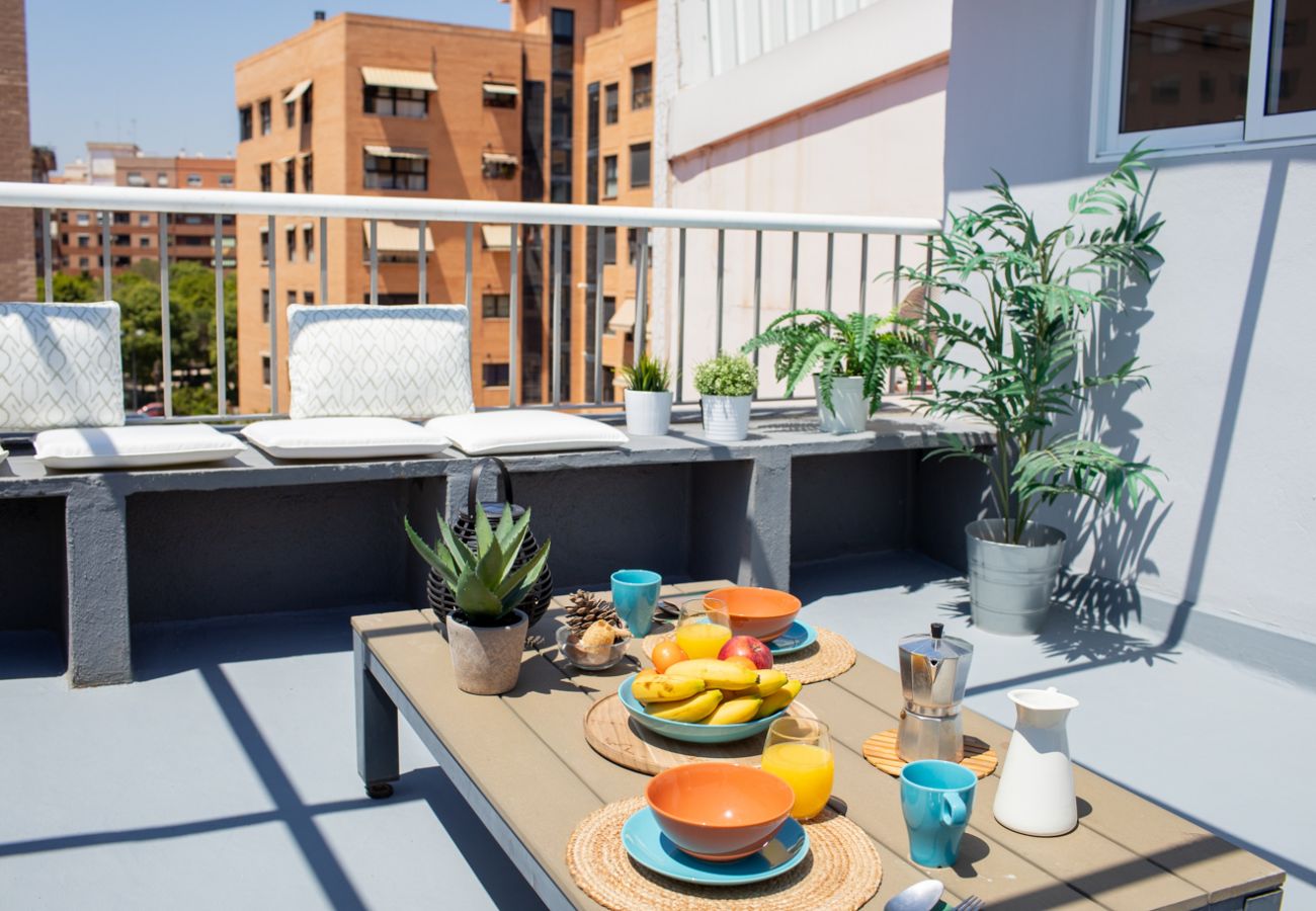 Apartamento en Valencia - El Cabanyal Petit Penthouse by Florit Flats