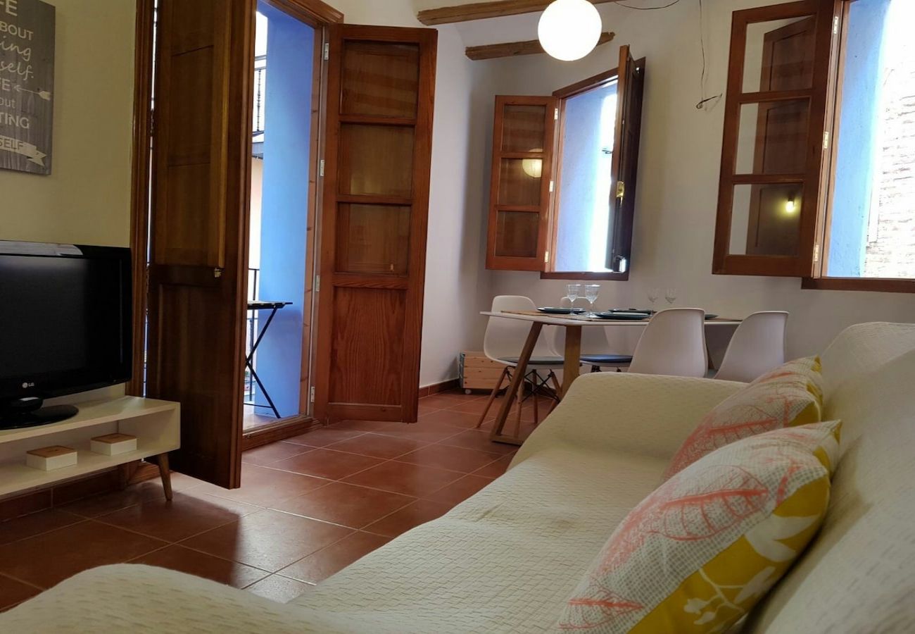 Apartamento en Valencia - Central Market Cozy One Bedroom Wifi Apartment