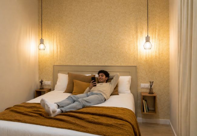 Apartamento en Valencia - The Sea Rooms V | AC & WIFI | 15 min Playa