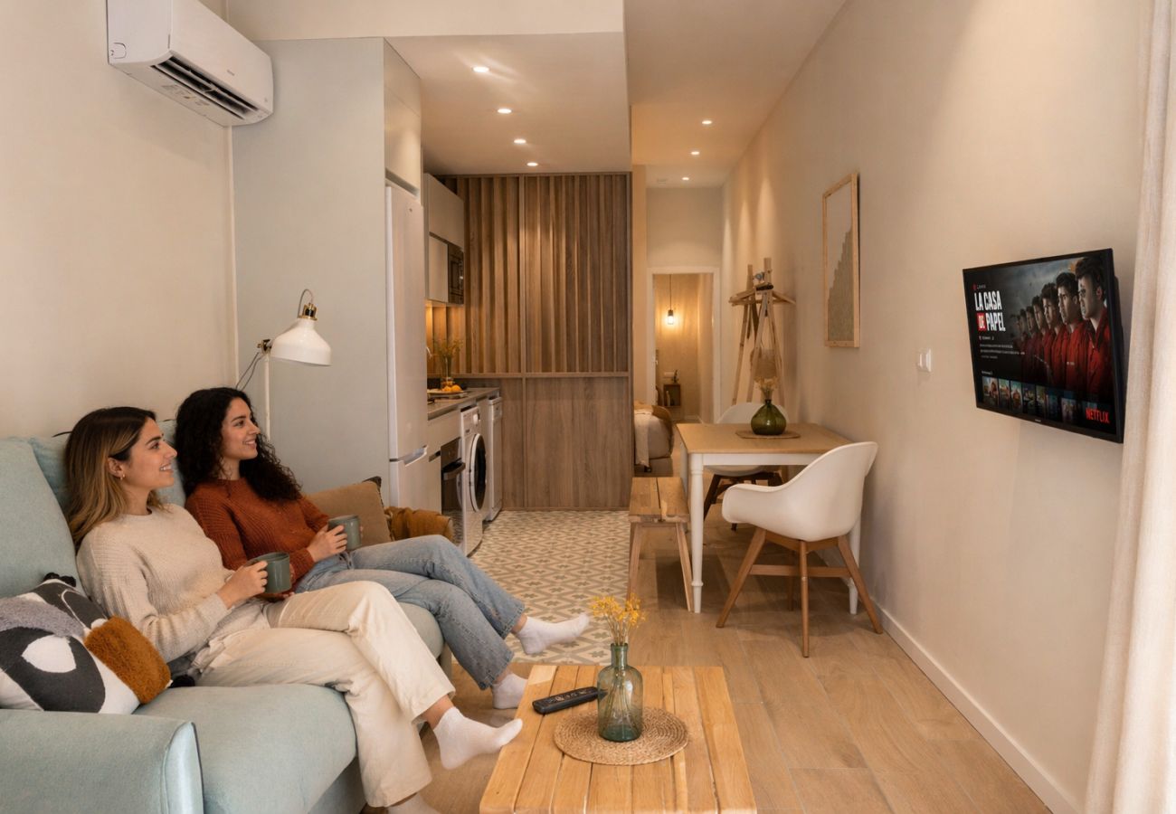 Apartamento en Valencia - The Sea Rooms V | AC & WIFI | 15 min Playa
