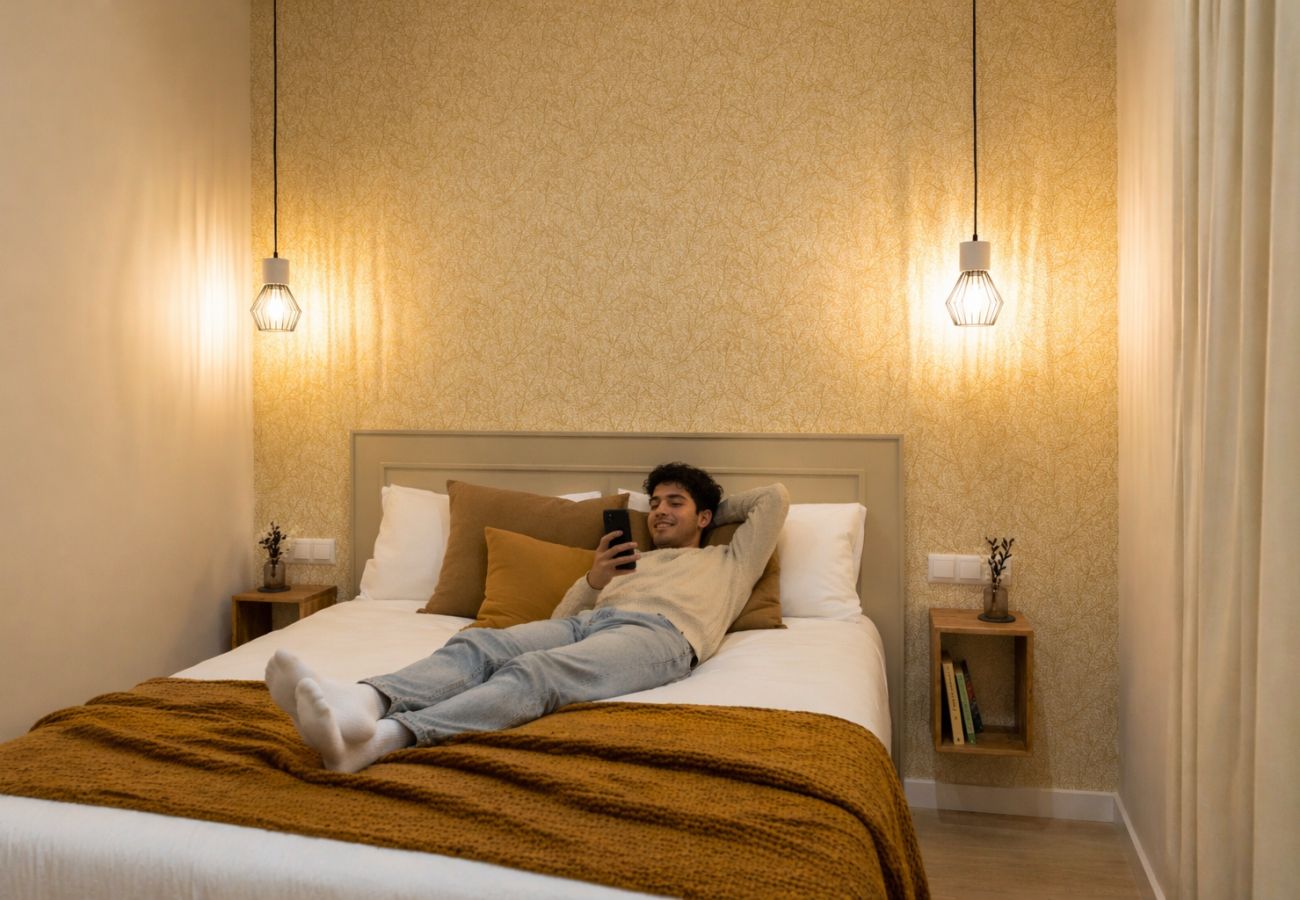 Apartamento en Valencia - The Sea Rooms V | AC & WIFI | 15 min Playa