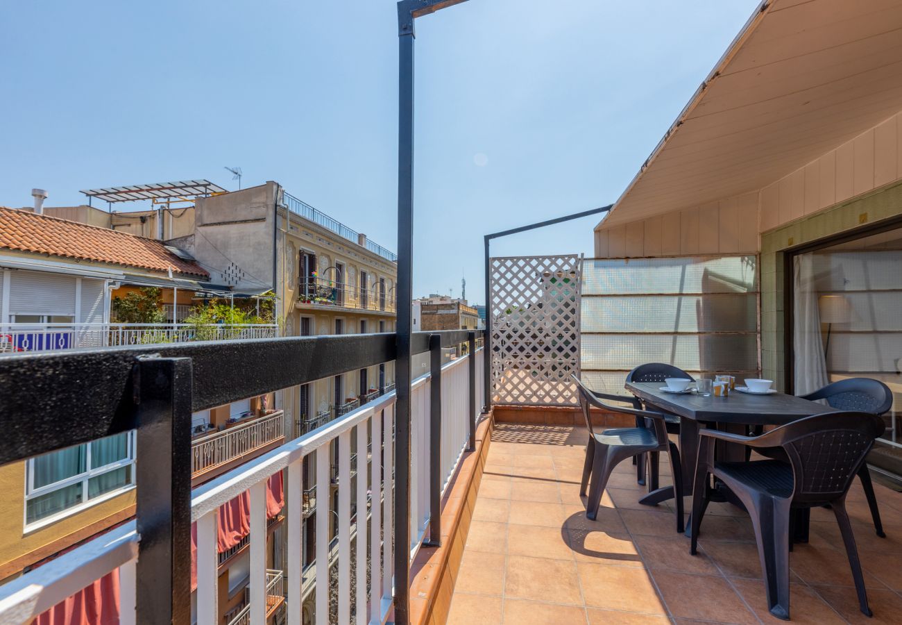 Apartamento en Barcelona - ATIC, PRIVATE TERRACE, 2 BEDROOMS