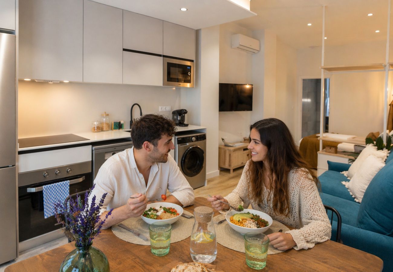 Estudio en Valencia - The Green Apartment I by Florit Flats