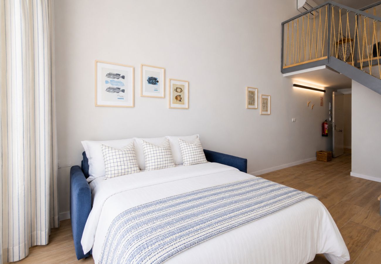 Apartamento en Valencia - Pirate Duplex VI | 4 Viajeros | AC WiFi | 15 min Oceanografic