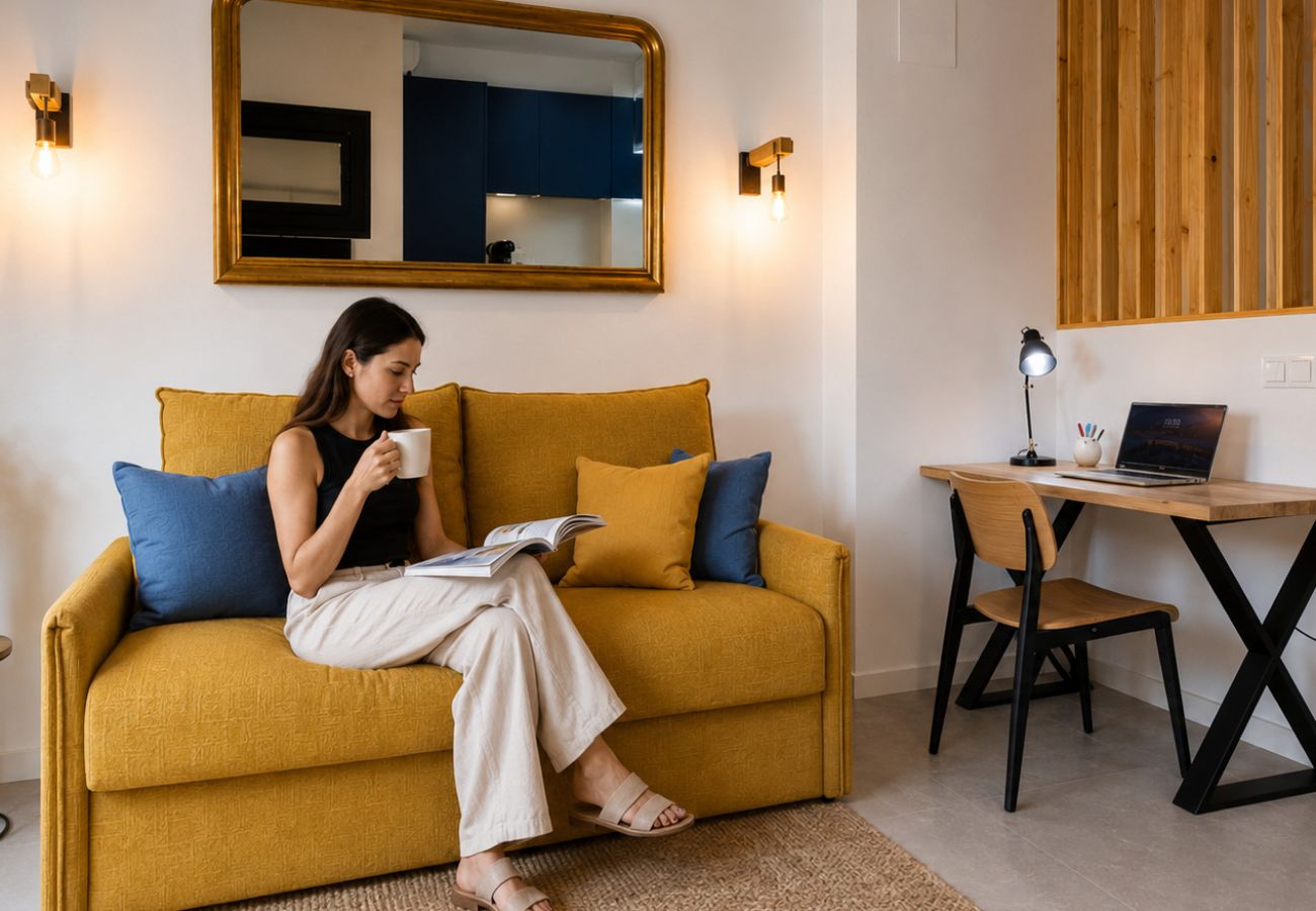 Apartamento en Valencia - The Ceramic Home I | Aire acondicionado y wifi | Bicicletas gratuitas incluidas