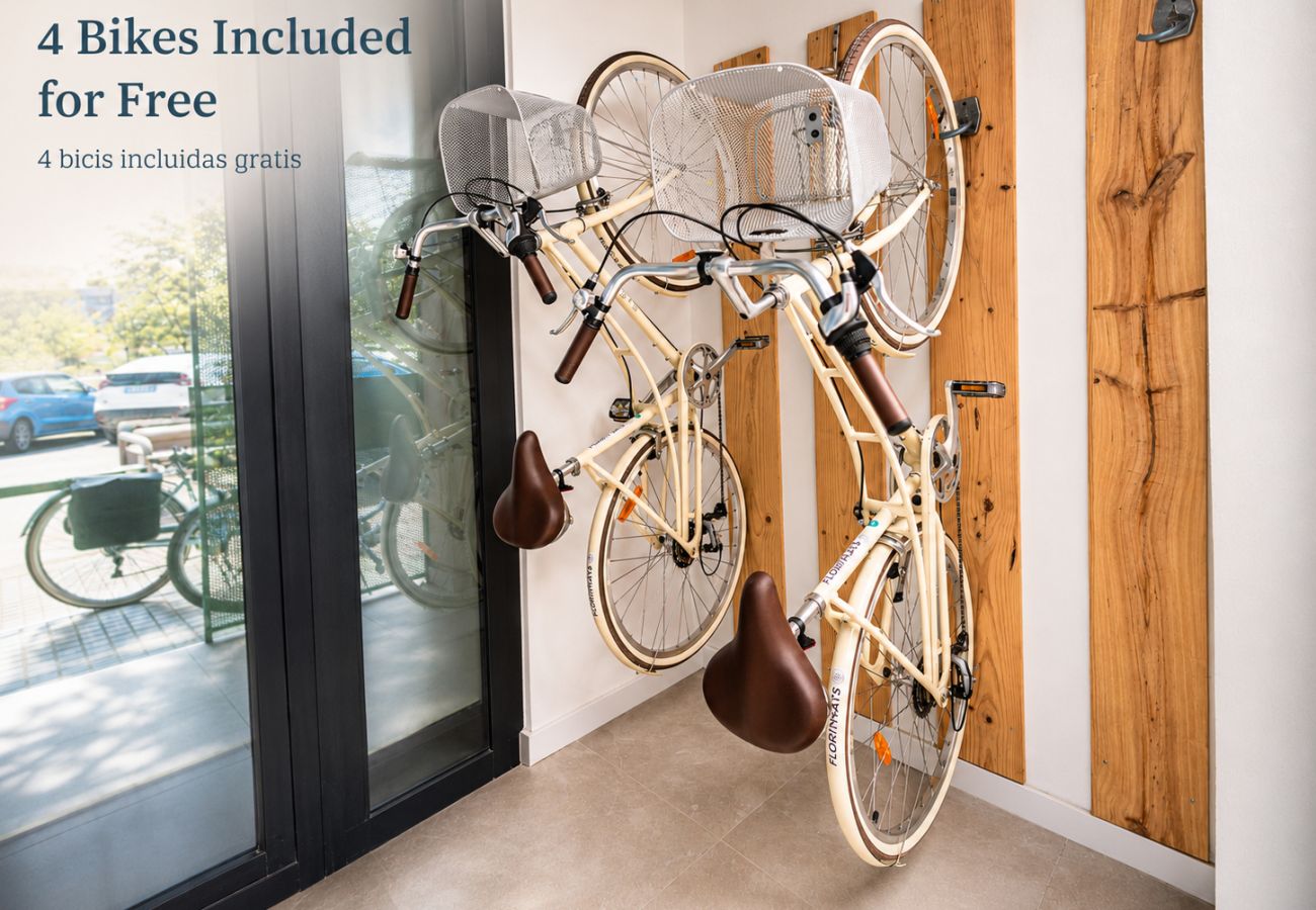 Apartamento en Valencia - The Ceramic Home I | Aire acondicionado y wifi | Bicicletas gratuitas incluidas
