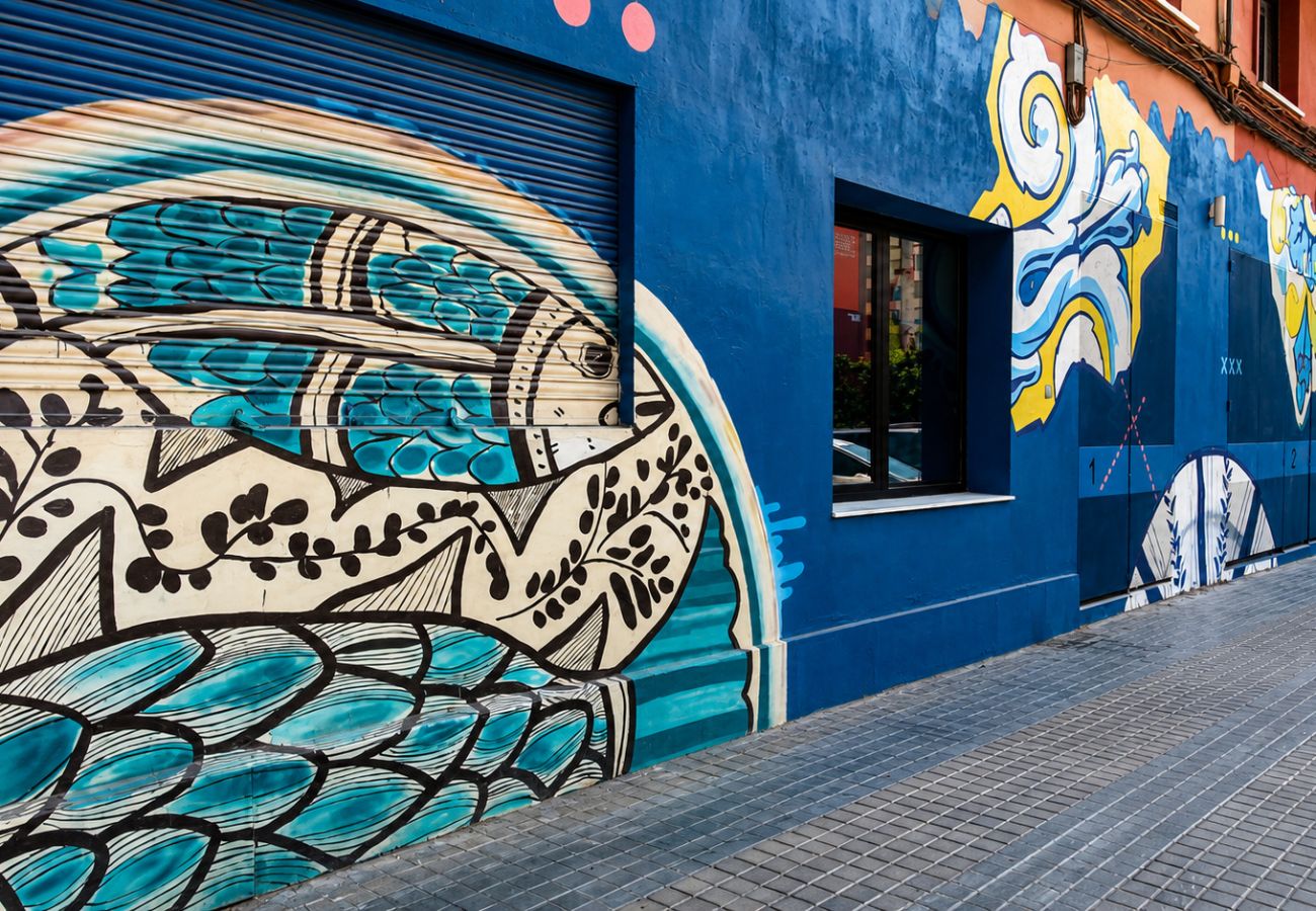 Apartamento en Valencia - The Ceramic Home I | Aire acondicionado y wifi | Bicicletas gratuitas incluidas