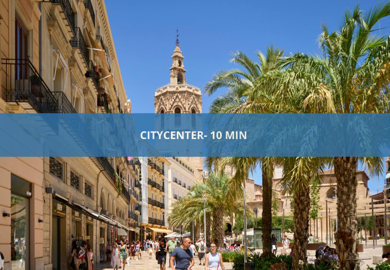 Apartamento en Valencia - Boutique de Diseño en Ruzafa | 3 P | 5 min Centro