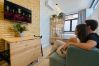 Apartamento en Valencia - Beach Apartment | 1Hab | 3 Viajeros| AC & WIFI
