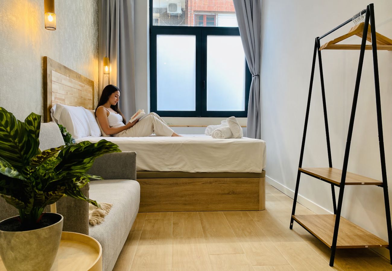 Apartamento en Valencia - Beach Apartment | 1 Hab | 3 Viajeros | AC & WIFI