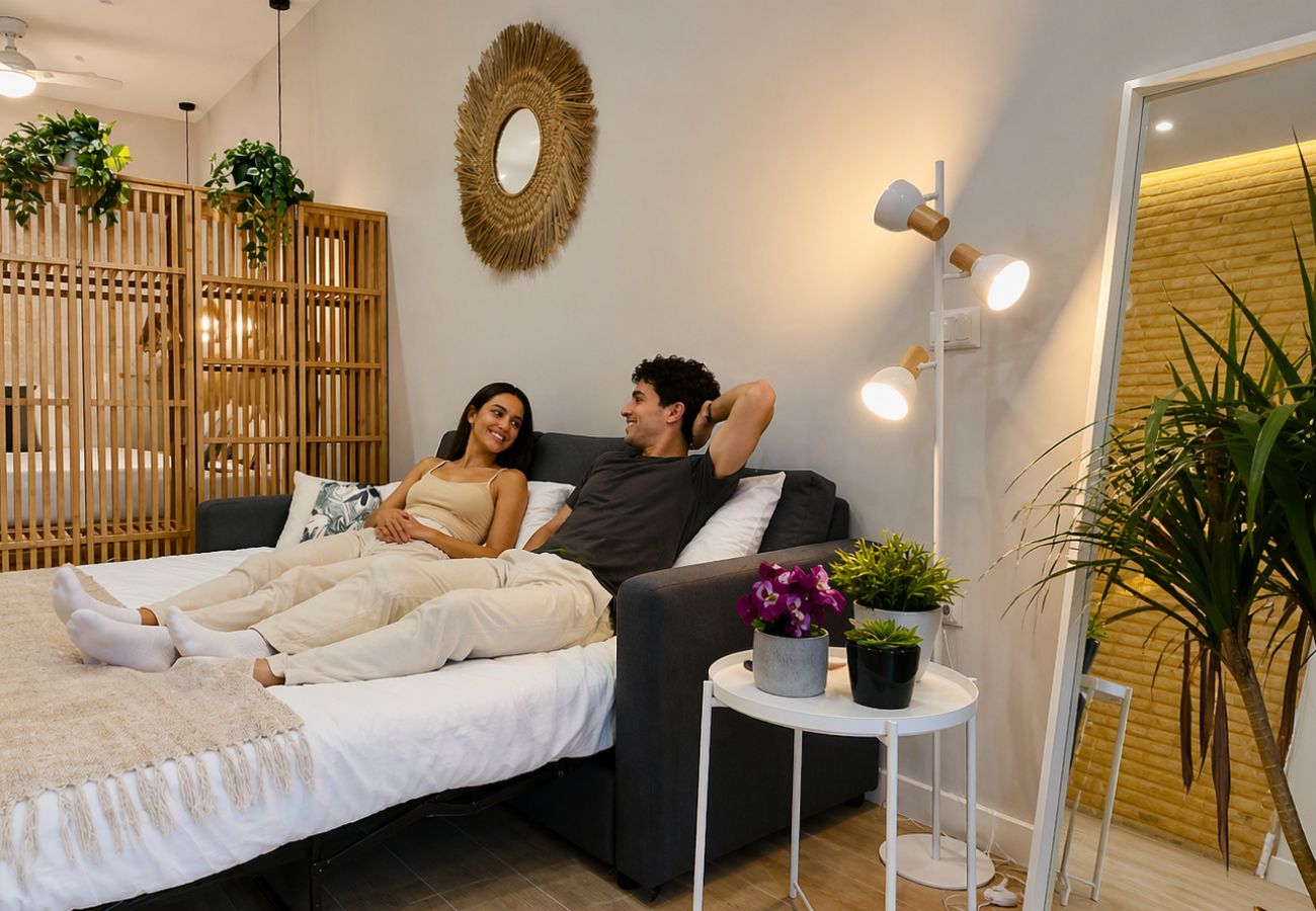 Apartamento en Valencia - Beach Apartment | 1 HAB | 4 Viajeros | AC & WIFI