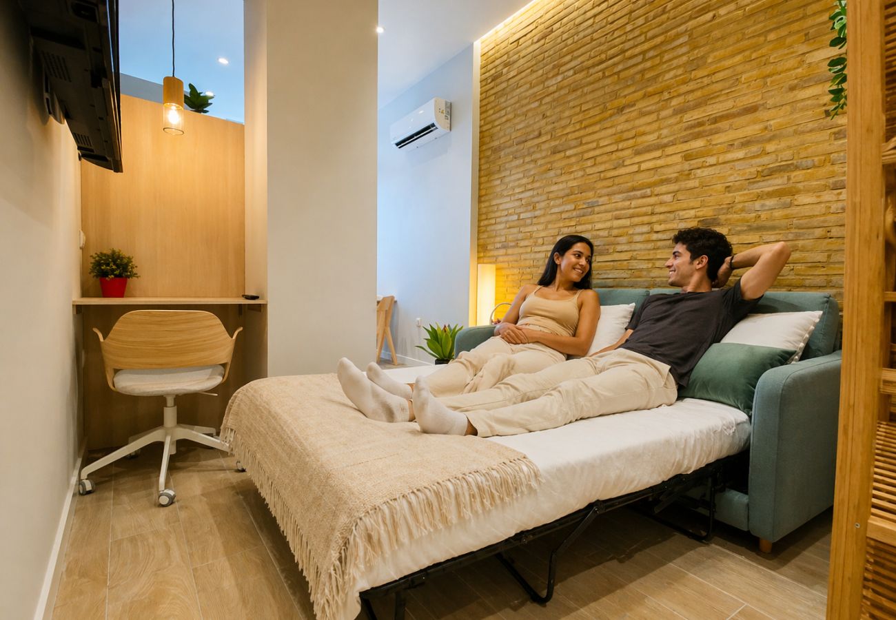 Apartamento en Valencia - Beach Apartment | 1Hab | 4 Personas | AC & WIFI