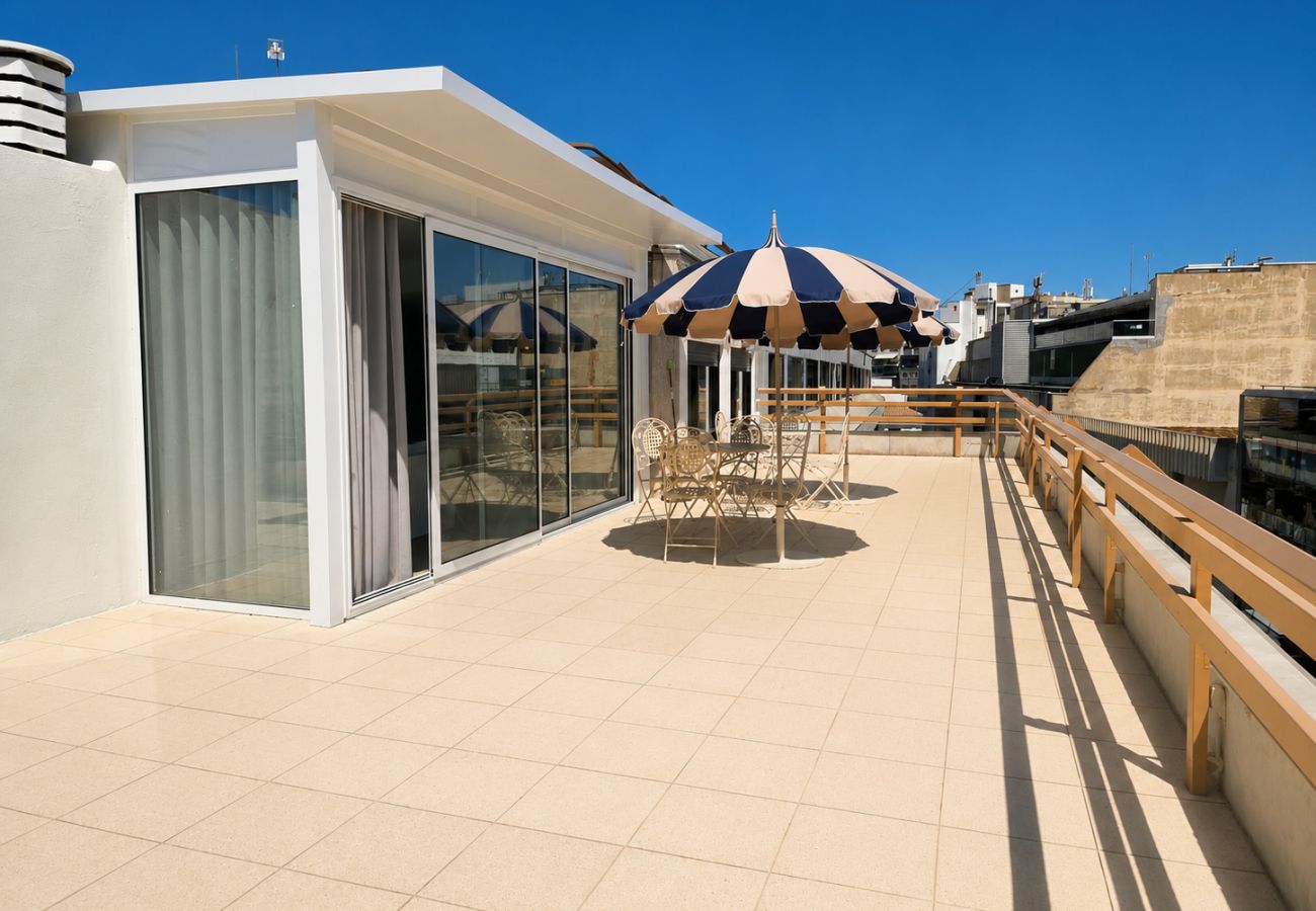 Apartamento en Valencia - Atico de Lujo con Terraza de 185 m² | 6 Viajeros 